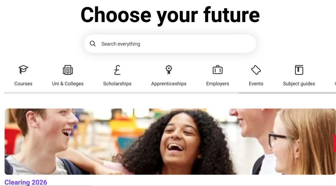 UCAS Clearing Search Tool