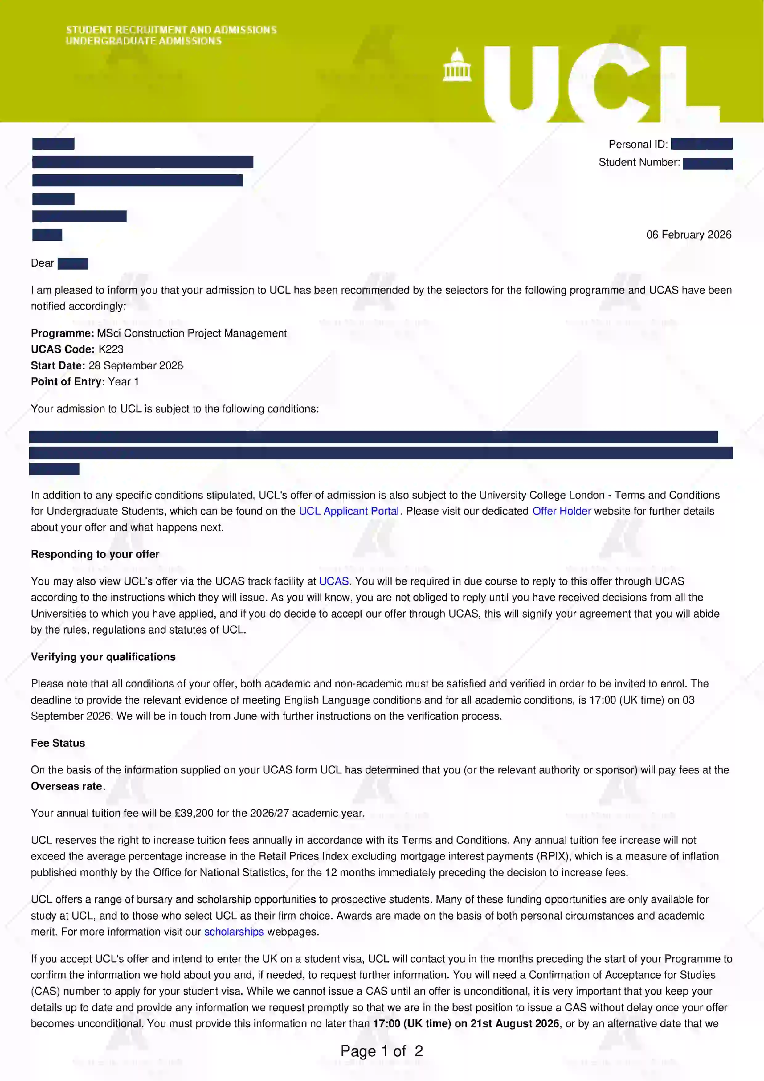 J同学的Offer