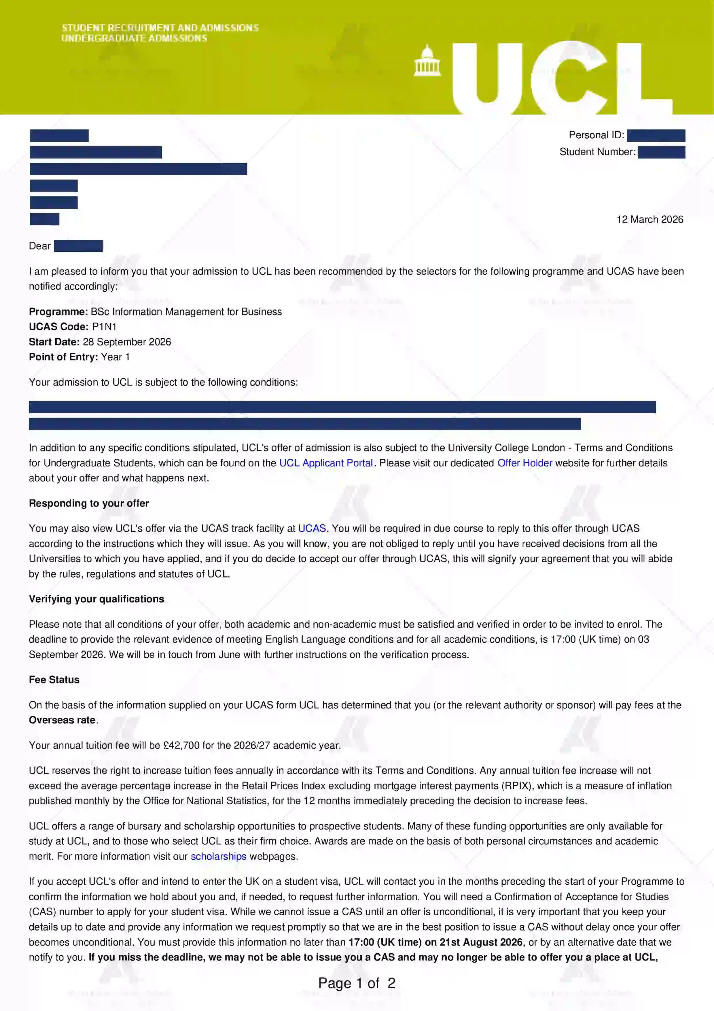 Z同学的Offer