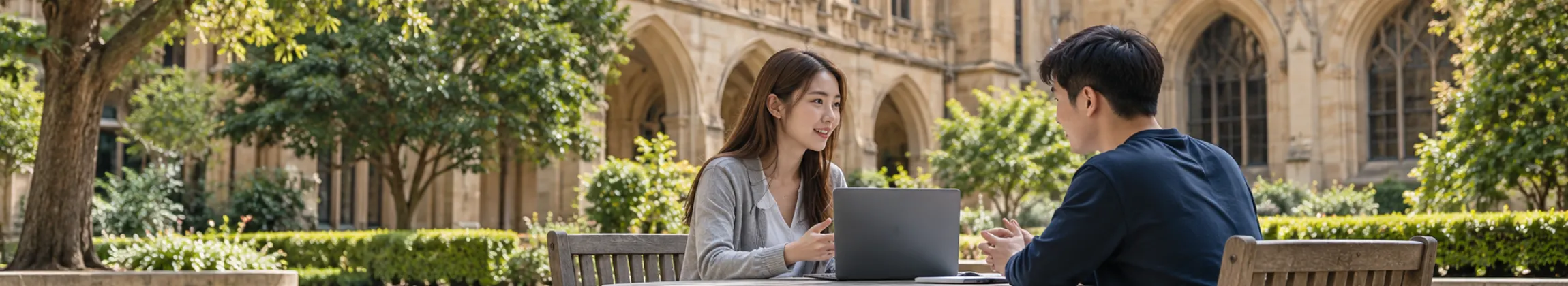 阿德莱德大学学生在校园交流学习
