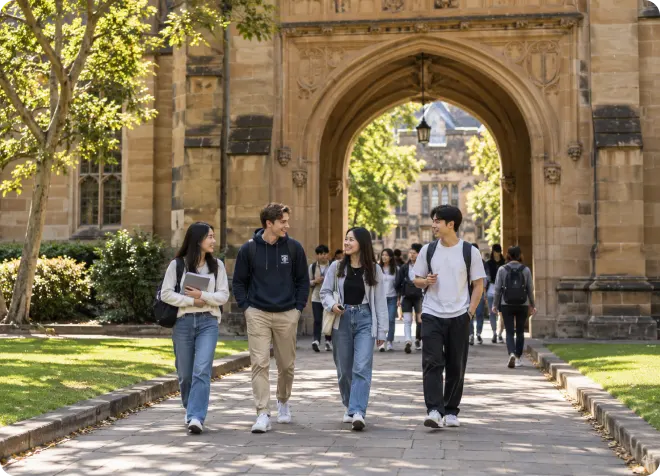 悉尼大学古老石质拱廊校园，悉尼宜居城市生活环境