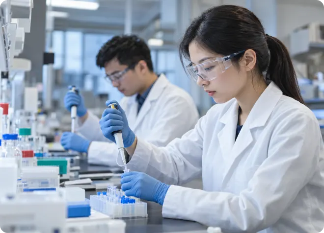 麦吉尔大学学生医学科研实验场景