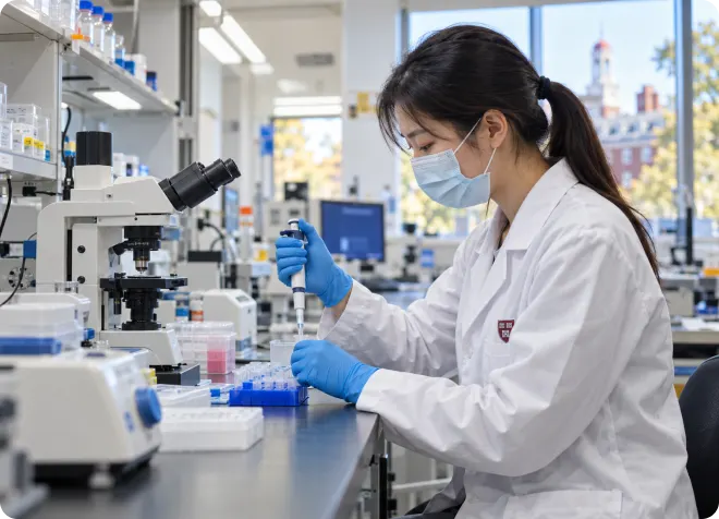 哈佛大学实验室科研