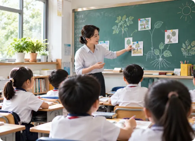 教育学科教学场景