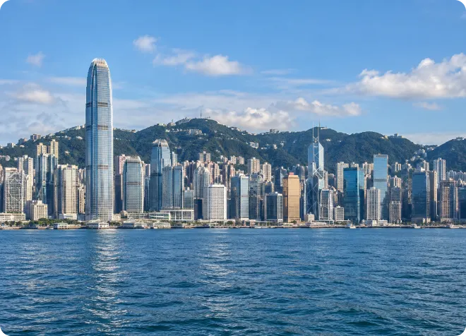 香港维港城市景观
